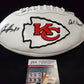 Kansas City Chiefs L'jarius Sneed Autographed Inscribed Logo Football Jsa Coa