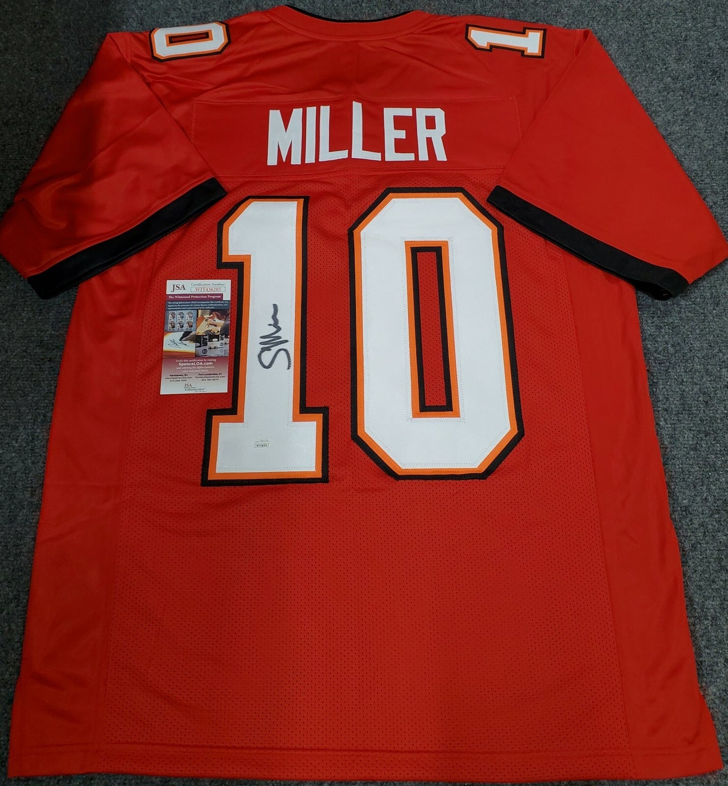 Tampa Bay Buccaneers Scotty Miller Autographed Signed Jersey Jsa  Coa