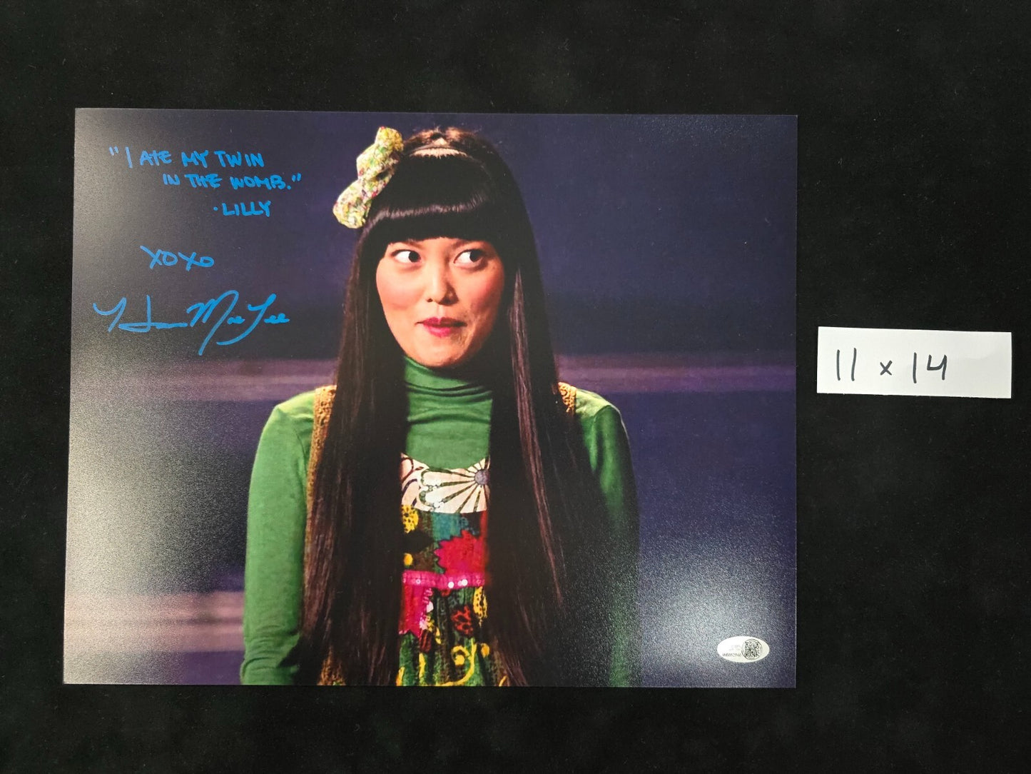 Hana Mae Lee Signed / Autographed 11X14 Pitch Perfect Lilly Photo Jsa