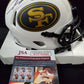 San Francisco 49Ers Vernon Davis Autographed Lunar Mini Helmet Jsa Coa