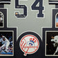 Framed N.Y. Yankees Goose Gossage Autographed Signed Insc Jersey Beckett Holo