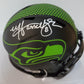 Seattle Seahawks Matt Hasselbeck Signed Eclipse Mini Helmet Jsa Coa