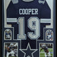 MVP Authentics Framed Dallas Cowboys Amari Cooper Autographed Signed Jersey Jsa Coa 360 sports jersey framing , jersey framing