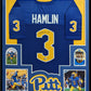 MVP Authentics Framed Pitt Panthers Damar Hamlin Autographed Signed Jersey Beckett Holo 450 sports jersey framing , jersey framing