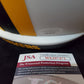 Green Bay Packers Eric Stokes Signed Insc Full Size Lunar Replica Helmet Jsa