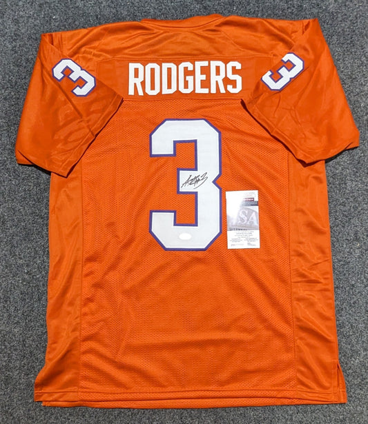 Clemson Tigers Amari Rodgers Autographed Signed Jersey Jsa  Coa