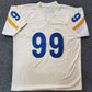MVP Authentics Los Angeles Rams Aaron Donald Autographed Signed Jersey Jsa Coa 269.10 sports jersey framing , jersey framing