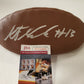 Denver Broncos Kj Hamler Autographed Signed Nfl Football Jsa Coa