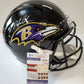 Baltimore Ravens Odafe Oweh Signed Full Size Speed Replica Helmet Jsa Coa