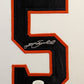 Suede Framed Houston Astros Jeff Bagwell Autographed Signed Jersey Jsa Coa