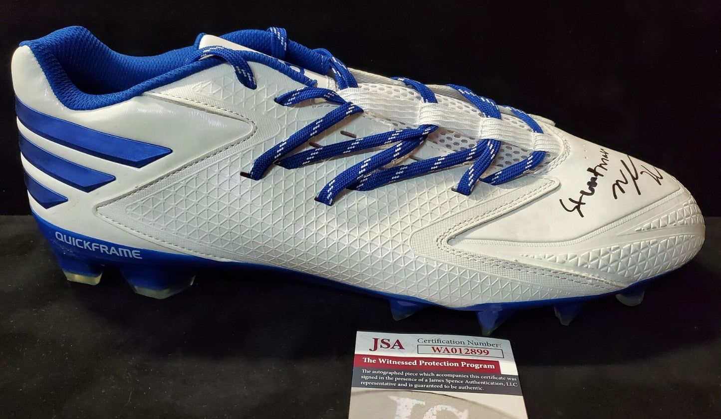 Indianapolis Colts Nyheim Hines Autographed Signed Inscribed Cleat Jsa Coa