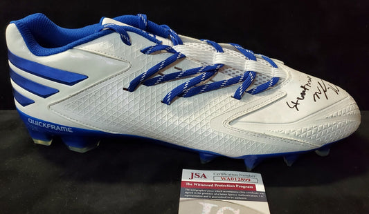 Indianapolis Colts Nyheim Hines Autographed Signed Inscribed Cleat Jsa Coa