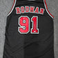 Chicago Bulls Dennis Rodman Autographed Signed Jersey Jsa Holo