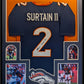 Framed Denver Broncos Pat Surtain Ii Autographed Signed Jersey Jsa Coa