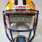 Clyde Edwards Helaire Signed Lsu Tigers Full Size Replica Helmet Beckett Coa