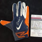 Denver Broncos Damarri Mathis Autographed Signed Glove Jsa Coa
