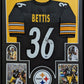 MVP Authentics Framed Pittsburgh Steelers Jerome Bettis Autographed Signed Jersey Beckett Coa 629.10 sports jersey framing , jersey framing