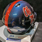 Ole Miss Rebels Jonathan Mingo Signed Speed Mini Helmet Jsa Coa