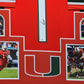 Framed Miami Hurricanes Cam Ward Autographed Signed Jersey Jsa Coa