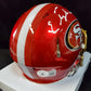 S.F. 49Ers Elijah Mitchell Autographed Signed Flash Mini Helmet Beckett Holo