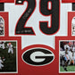 MVP Authentics Framed Georgia Bulldogs Chris Smith Autographed Signed Inscribed Jersey Jsa Coa 382.50 sports jersey framing , jersey framing