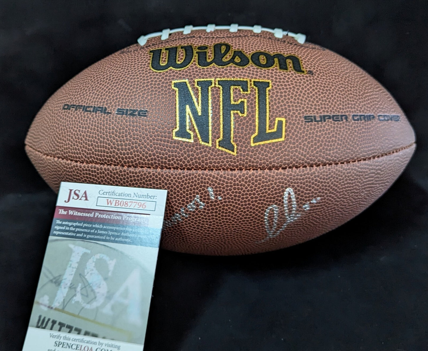 Denver Broncos Thomas Incoom Autographed Signed Inscribed Nfl Football Jsa Coa