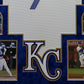 Suede Framed Kansas City Royals Bobby Witt Autographed Signed Jersey Beckett Coa