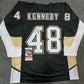 Pittsburgh Penguins Tyler Kennedy Autographed Signed Jersey Jsa Coa