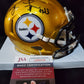 Pittsburgh Steelers John "Frenchy" Fuqua Signed Flash Mini Helmet Jsa Coa