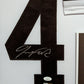 Framed Cleveland Browns Jerome Ford Autographed Signed Jersey Jsa Coa