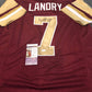 Boston College Eagles Harold Landry Autographed Signed Jersey Jsa Coa