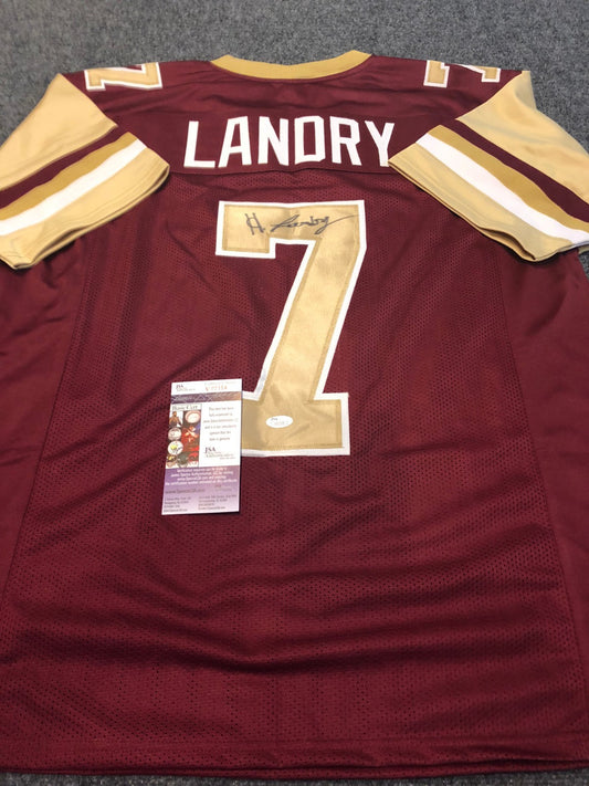Boston College Eagles Harold Landry Autographed Signed Jersey Jsa Coa
