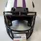 Baltimore Ravens Odafe Oweh Signed Full Size Lunar Authentic Helmet Jsa Coa