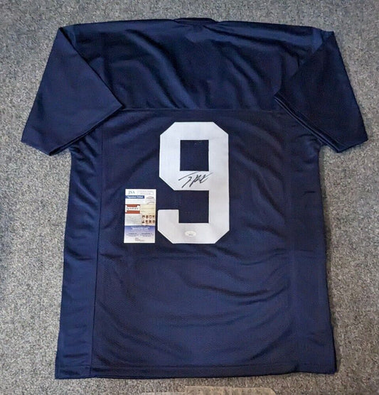 MVP Authentics Penn State Nittany Lions Joey Porter Jr Autographed Signed Jersey Jsa Coa 117 sports jersey framing , jersey framing