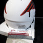 New England Patriots Jonathan Jones Autographed Signed Lunar Mini Helmet Jsa Coa