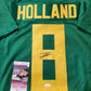 Oregon Ducks Jevon Holland Autographed Signed Jersey Jsa Coa