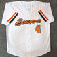 Oregon State Beavers Steven Kwan Signed Inscribed Jersey - Jsa Coa