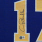 Framed Golden State Warriors Chris Mullin Autographed Signed Jersey Bas Coa