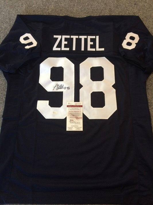 Anthony Zettel Autographed Signed Penn State Jersey Jsa Coa