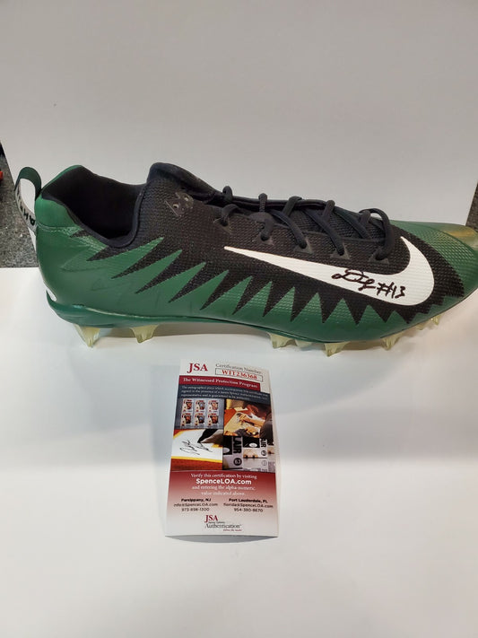 Philadelphia Eagles Travis Fulgham Autographed Signed Nike Cleat Jsa Coa