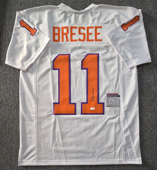 Clemson Tigers Bryan Bresee Autographed Signed Jersey Jsa  Coa