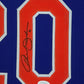 Framed Howard Johnson Autographed Signed N.Y. Mets Jersey Jsa Coa
