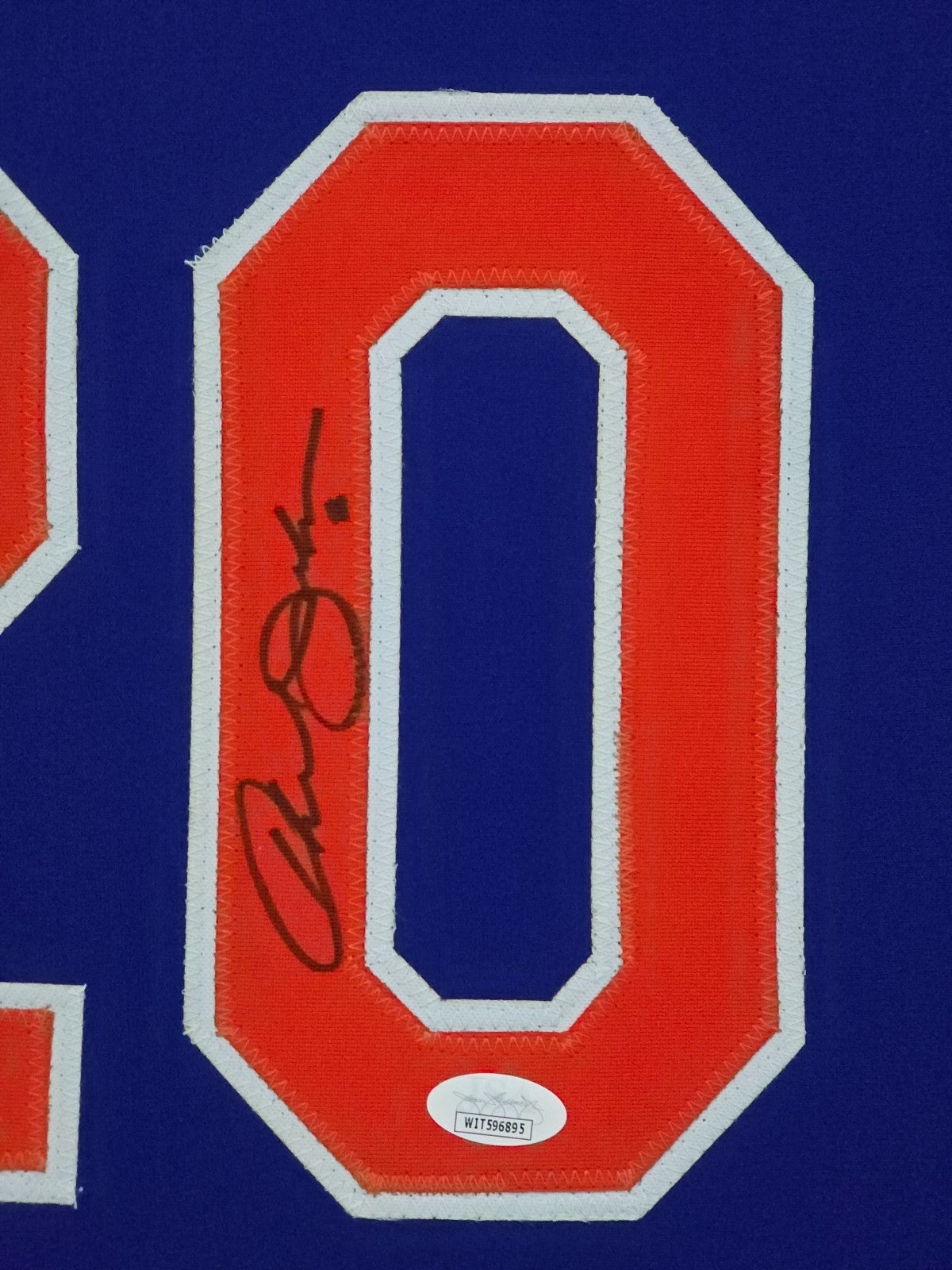 Framed Howard Johnson Autographed Signed N.Y. Mets Jersey Jsa Coa