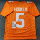 Tennessee Volunteers Hendon Hooker Autographed Signed Orange Jersey Jsa Coa