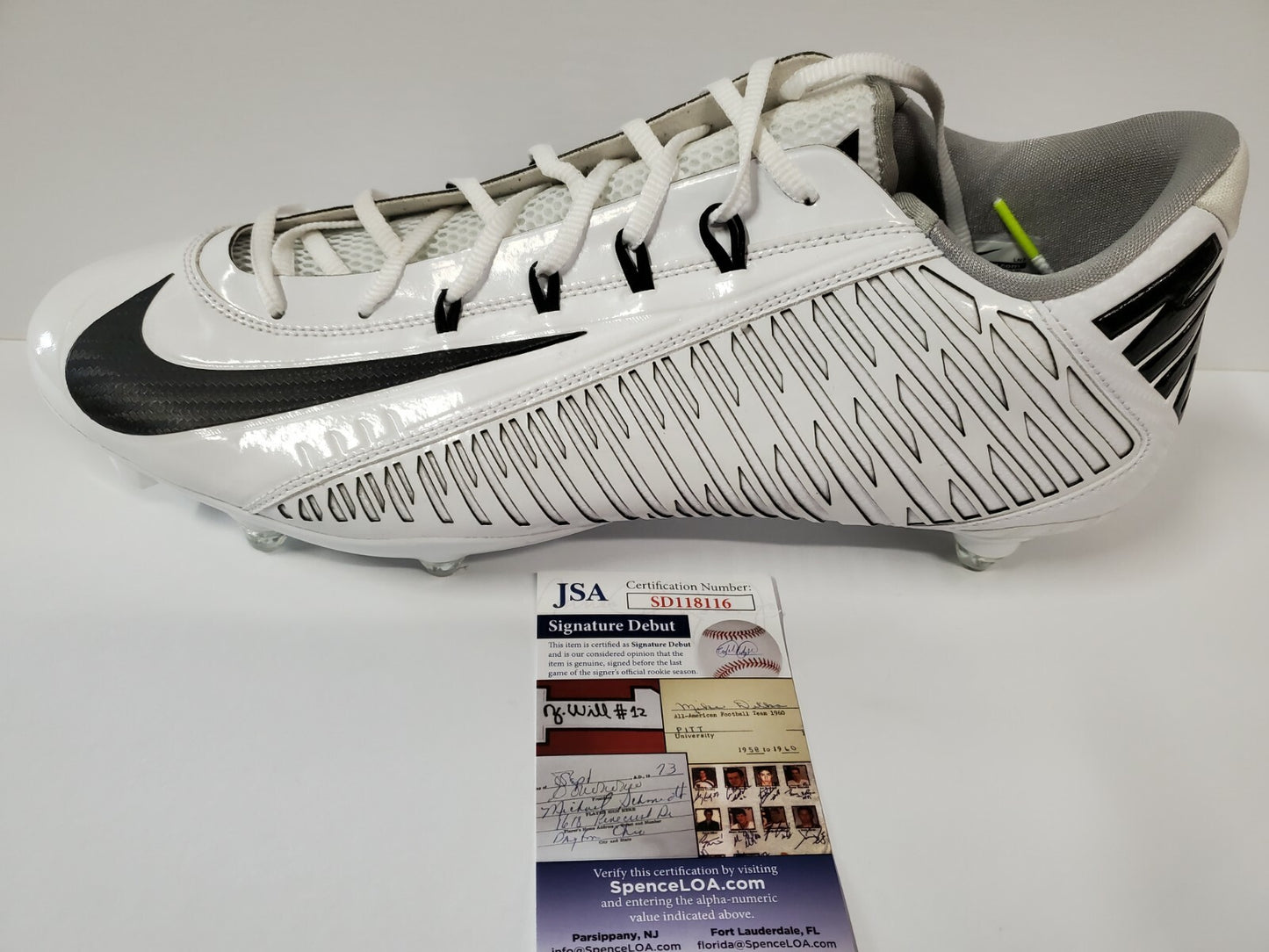 Ohio State Buckeyes Shaun Wade Autographed Signed Nike Cleat Jsa Debut Coa