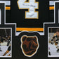 Framed Boston Bruins Bobby Orr Autographed Signed Jersey Jsa Coa
