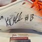 Denver Broncos Kj Hamler Autographed Signed Nike Vapor Cleat Jsa Coa