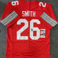 Ohio State Buckeyes Robert Smith Autographed Signed Jersey Jsa Coa