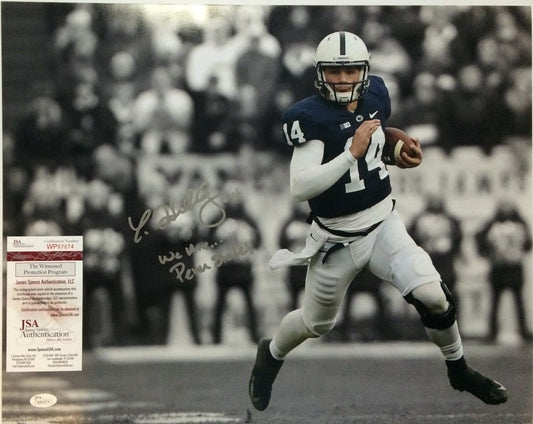 Christian Hackenberg Autographed Signed Inscribed Penn State 16X20 Photo Jsa Coa