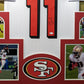Framed San Francisco 49Ers Brandon Aiyuk Autographed Signed Jersey Beckett Coa
